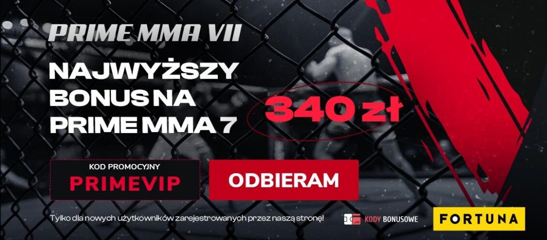 Prime Mma Kod Promocyjny Bonus Z Na Walki W Fortunie