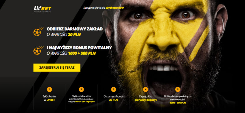 Bonus bez depozytu LV BET. Oferta powitalna LV BET