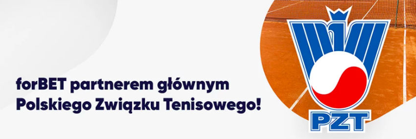 forBET głównym partnerem Polskiego Związku Tenisowego
