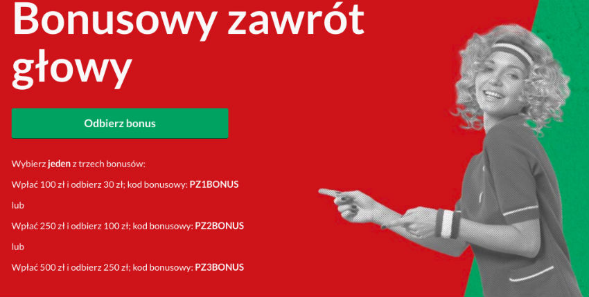 Bonusy od depozytu PZBuk