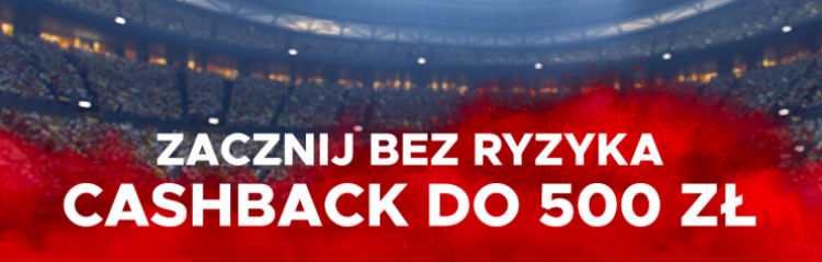 Zakład bez ryzyka 500 PLN Betclic