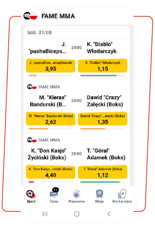 betclic aplikacja bukmacherska