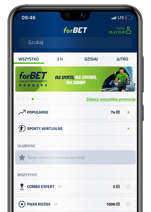 Bukmacher Forbet aplikacja mobilna