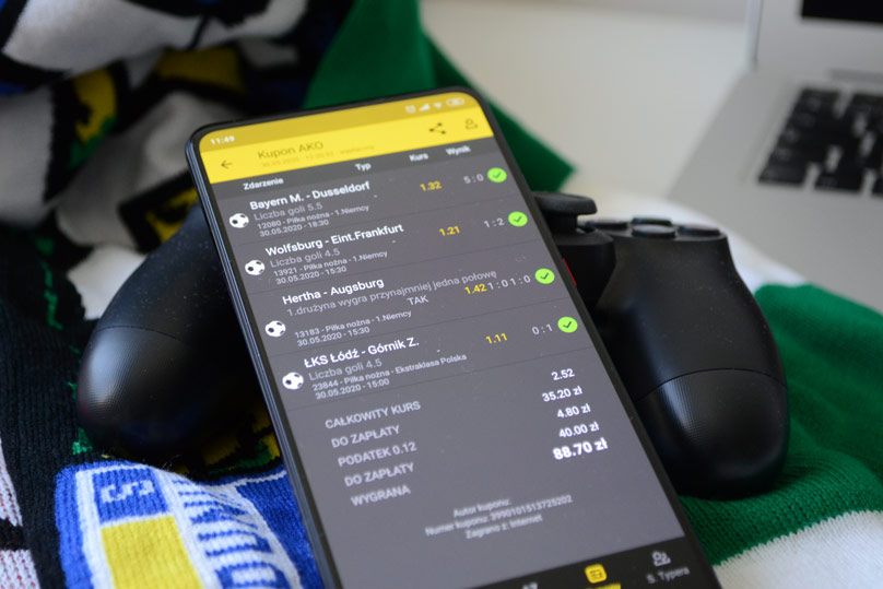 Aplikacja mobilna Fortuna