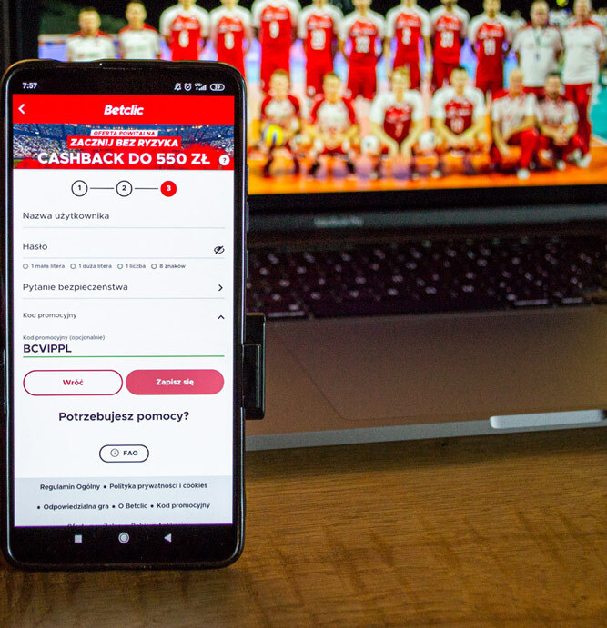 Kod promocyjny Betclic rejestracja