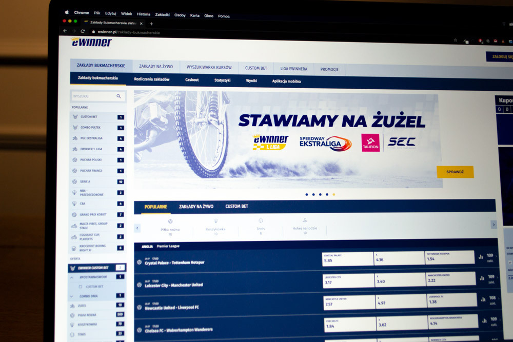 eWinner sponsor żużla