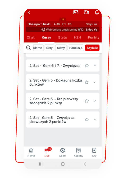 superbet zakłady live