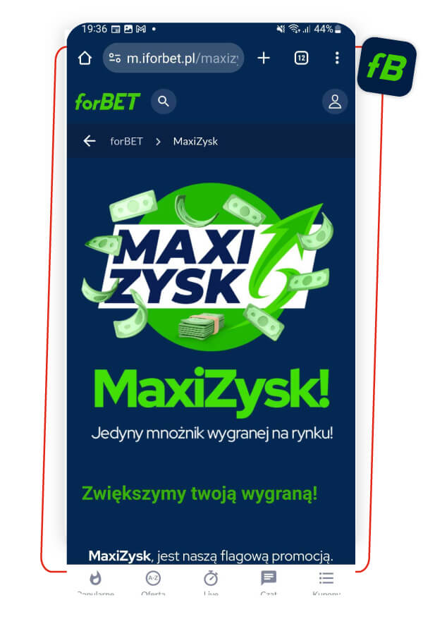 Liga niemiecka forBET Maxi Zysk